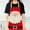 Red, variant on Christmas Apron for Cooking Baking | Holiday Kitchen Workwear for Adults Kids | Polyester Protective Smock for Grease Spills | Festive Decorative Cover-Up for Home Parties