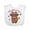 AA-White, variant on Inktastic Red White and Moo Patriotic Cow Boys or Girls Baby Bib