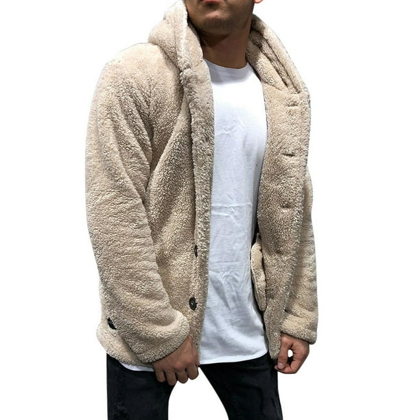 fuzzy pullover jacket