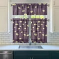 thumbnail image 3 of Farmhouse Wildflower Curtains 36 Inch Short - 3 Panel Vintage Country Set with Bohemian Floral Print, Rod Pocket, 3 of 6