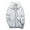 White, variant on FRSASU Men Coat Clearance Pure Color Plus Size Hoodie Reflective Zipper Outdoor Sport Coat