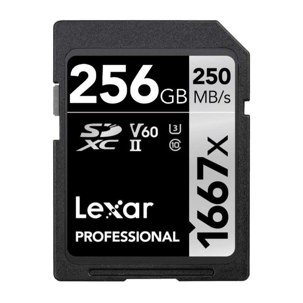 Lexar High Speed 128GB Professional 1800X UHS-II U3 Gold Series