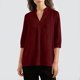 thumbnail image 2 of TaTaai Women's 3/4 Sleeve Printed Top, Casual Loose Style, Smocked Cuffs, Soft Fabric, Versatile for Spring Winter Dating Wedding Vacation Gift, 2 of 8
