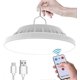 thumbnail image 1 of USB Rechargeable LED Solar Camping Light with Remote Control, 5 Modes Tent Light IPX7 Waterproof Cam, 1 of 5