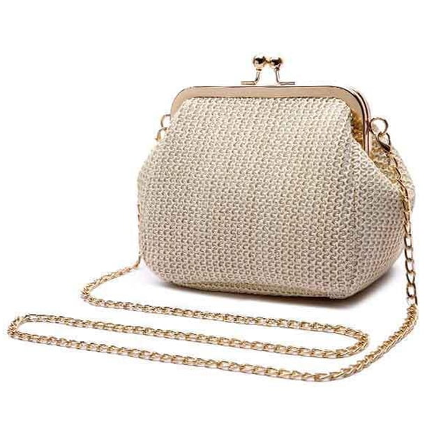 Bolso bandolera para mujer Bolso de noche para mujer Bolso de hombro con correa de hombro desmontable