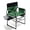 Green, variant on Sunnyfeel Camping Director Chair with Side Table, 300LBS Heavy Duty Foldable Lawn Beach Fishing Chair with Storage Bag, Blue