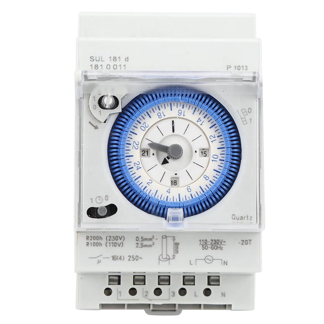 Interruptor de temporizador mecánico SUL181D Temporizador mecánico 15 minutos 24 horas Temporizador Interruptor de tiempo Relé 250VAC 16A