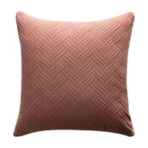 Tainini Farmhouse Pillow Covers 18x18 Inch, Pack of 2 Striped Linen Decorative Modern Pillow Cases for Sofa Couch Bedroom