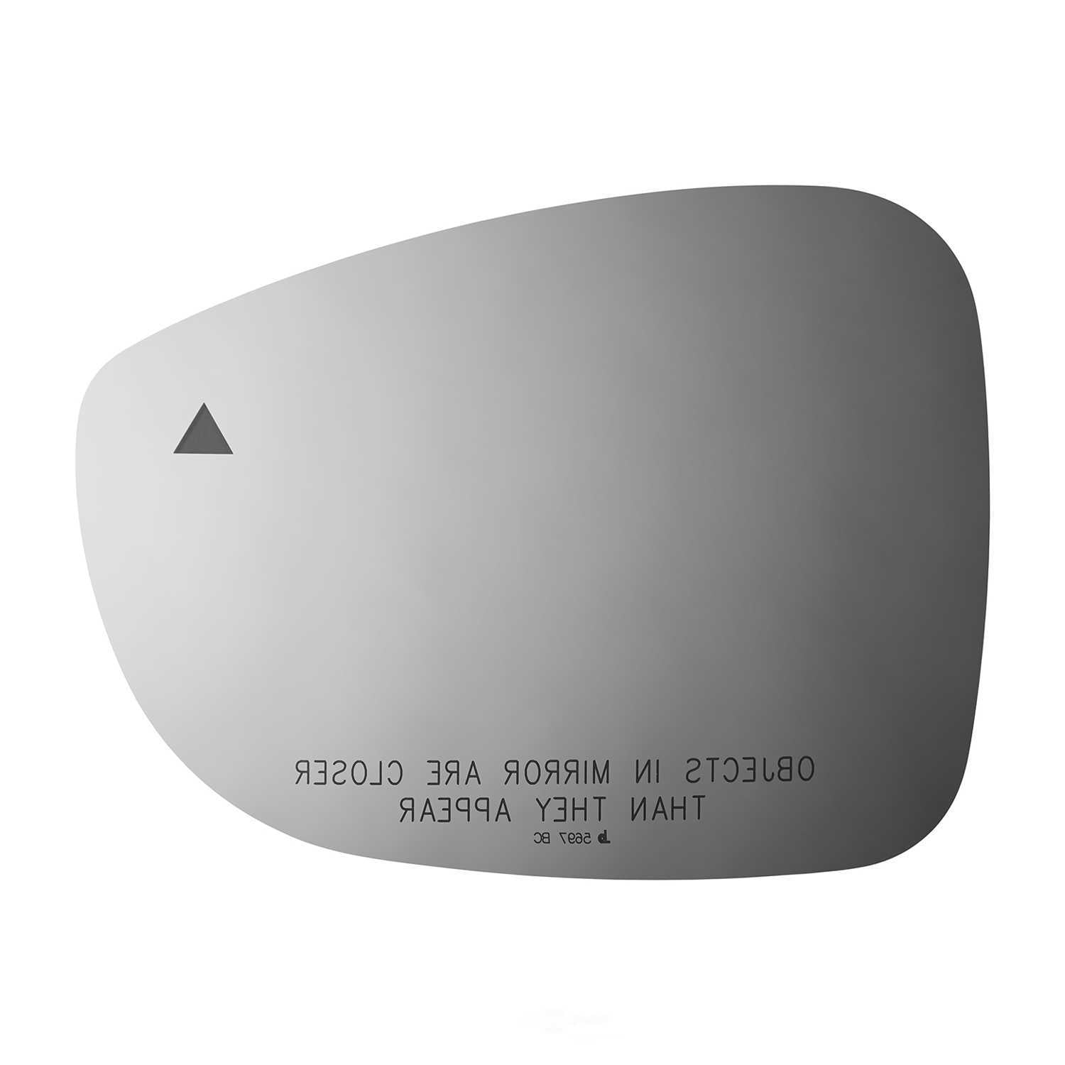 Burco Side View Mirror Replacement Glass - Clear Glass - 5697BC