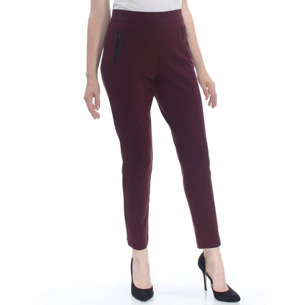 Maroon Pants Womens
