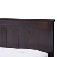 thumbnail image 3 of Baxton Studio Spuma Wood  Full Panel Bed in Cappuccino, 3 of 3