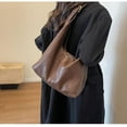 thumbnail image 3 of Vintage Hobo Bags for Women Vegan Leather Purses and Handbag Casual Soft Hobo Shoulder Bag for Work Shopping, 3 of 7