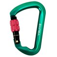 thumbnail image 1 of Mosquetón Escalada 30 KN para Escalada en Camping (tornillo Verde Oscuro), 1 of 9