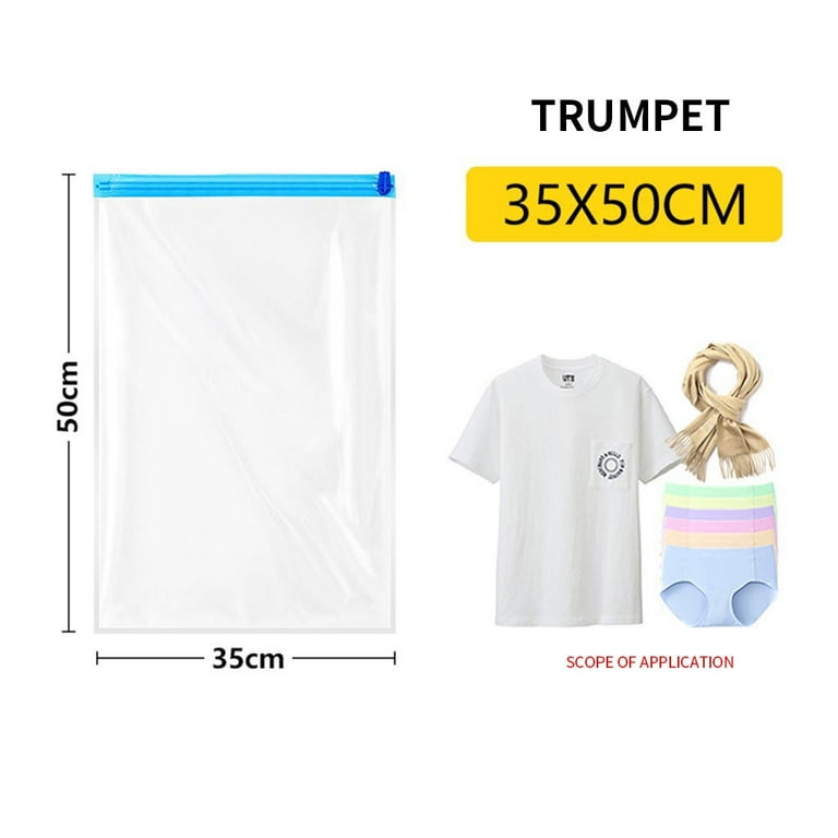 Small 35*50cm Hand-rolled Vacuum Compression Bag, For Travel Space