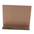 thumbnail image 5 of 6 Pack Rustic Chalk Board with Wood Stand Signs 6X5 inch Blackboard, 5 of 5