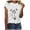 White, variant on Aayomet Womens Tops Dressy Casual Women's Oversized T Shirts Graphic Tees Letter Print Casual Summer Tops,Yellow M