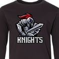 thumbnail image 4 of Inktastic Knights Long Sleeve Youth T-Shirt, 4 of 5