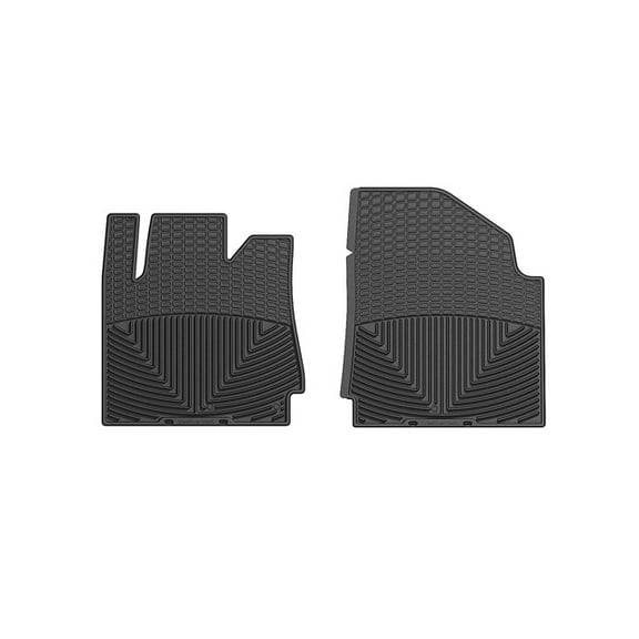WeatherTech All-Weather Floor Mats compatible with 2010-2016 Cadillac SRX - 1st Row (Driver & Passenger), Black