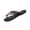 Black, variant on DIVVce Floral Accent Thong Sandals For Women Open Toe Elastic Strap Comfort Casual Footwear
