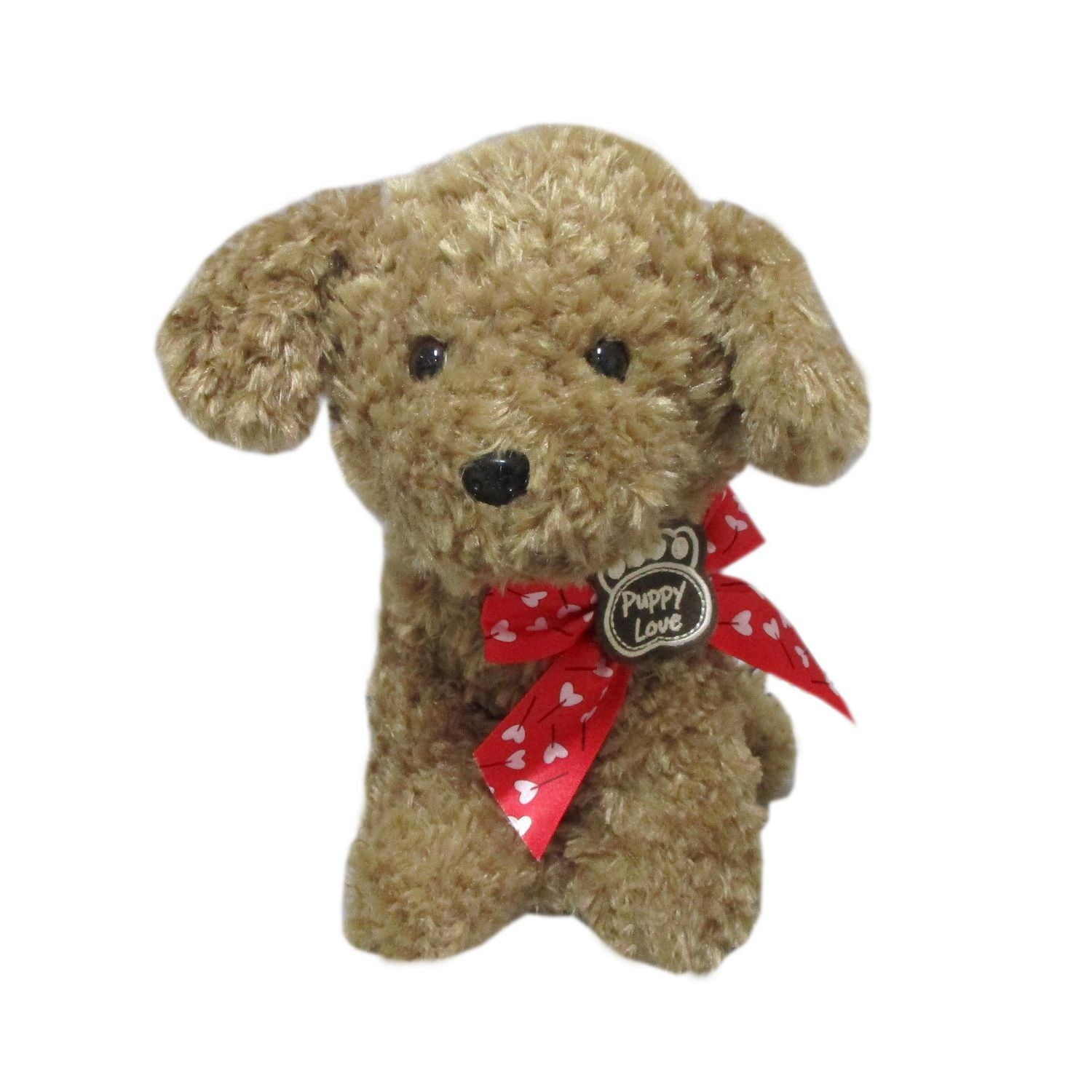 WAY TO CELEBRATE MEDIUM BROWN PUPPY PLUSH,12.5INCH