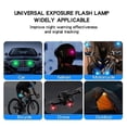 thumbnail image 4 of 4pcs Wireless LED Strobe Lights Car Decor Atmosphere Light, 8 Colors Rechargeable Led Lights LED Warning Light, 4 of 5