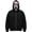 Black1, variant on Halloween Ghost Mask Full Zip Hoodie, Black Pocketed Long Sleeve Sweatshirt Costume Outerwear for Men Women