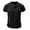 Black, variant on zfhfof Men's Henley Shirts Short Sleeve Basic Tops Fashion Casual Summer Solid Button T Shirts