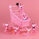 thumbnail image 4 of [Envío Rápido] Carro De La Compra Pantera Rosa Juego De Adornos De Pastel Microscópicos Fiesta De Cumpleaños Cake Topper, 4 of 4