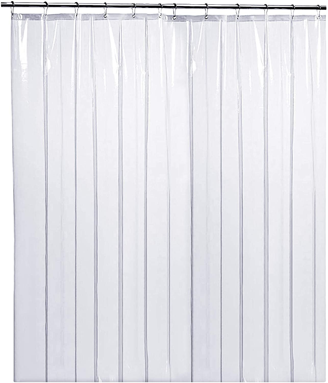 Liba Peva 8g Bathroom Shower Curtain, Peva Shower Curtain Liner Clear