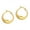 Gold, variant on Fashion Moon Drop Earrings Stainless Steel Pendant Earring Multifuntional