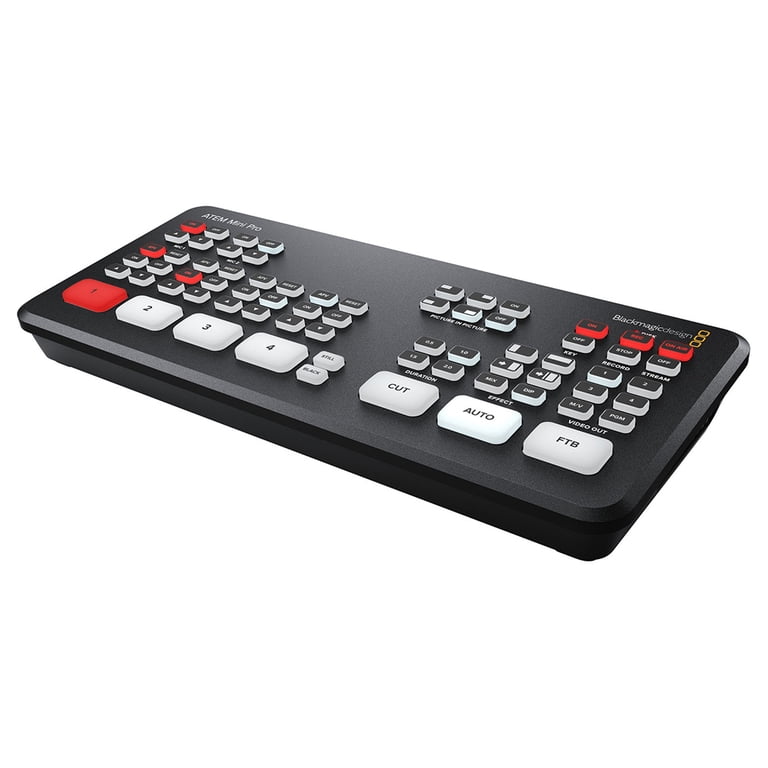 Blackmagic ATEM Mini Pro Video Mixer| HDMI Live Switcher| Podcast