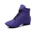 thumbnail image 1 of XIHAHA-zapatos de Jazz para mujer, zapatos de baile de Ballet, zapatillas de lona de banda alta, baile de Tango latino, zapatos de punta para Ballet, 1 of 5