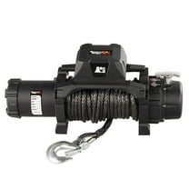 Rugged Ridge by RealTruck 10,000 LB Trekker Winch | Synthetic Rope, IP68 Waterproof, Wireless | 15100.08
