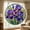 Purple Iris, variant on 3D Acrylic Puzzles Suncatcher Window Hanging – Purple Iris Sun Catcher for Door, Terrace, Garden, Home Whimsical Decor, Green Plants Suncatcher Birthday Gifts for Adults Women & Men, 7.4 in