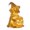 Yellow, variant on Clearance Sale! Halloween Sausage Dog Pumpkin Lantern Halloween Decorations Pumpkin Light Resin Desktop Ornament for Indoor Home Party Festival Cute Decorative Display