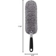 thumbnail image 3 of MR.SIGA Lint Free Microfiber Duster, Washable Duster for Household Cleaning Gray, 3 of 8