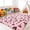 Pink, variant on Musicwaker Khaki Leopard Print Area Rug, 6'x9', Non-Slip Backing Modern Indoor Decor Rug for Living Room, Bedroom & Kitchen