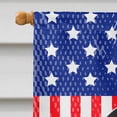 thumbnail image 3 of Carolines Treasures BB3001CHF Patriotic USA Pug Black Flag Canvas House Size, 3 of 4