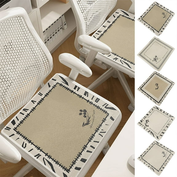 Cooling Mat Seat Cushion 13.77x13.77 in Breathable Ice Silk Gel Seat Cushion Office Chair Pad Ice Silk Seat Mat for Cars Trucks Hot Summer & Driving Stay Cool and Comfortable Home Decor