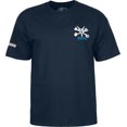 thumbnail image 4 of Powell Peralta Rat Bones T-Shirt, Navy, Medium, 4 of 4