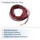 thumbnail image 3 of Cable de conexión de PVC de 22 AWG 3.0m/10ft, cable eléctrico flexible UL1007 negro rojo, diámetro de 1.5mm, 3 of 5