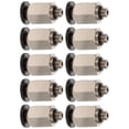 thumbnail image 2 of Shisuyan Push To Connect Fitting Air Compressor Connector 10Pcs 0.8x0.5in, 2 of 8