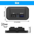 thumbnail image 5 of 2x tomas USB de 12v, cargador de coche a prueba de agua, 5 of 5