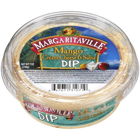 Margaritaville Mango Dip With Cream Cheese & Salsa, 7 oz