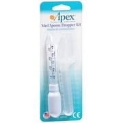Carex Apex Medicine Spoon and Dropper Kit for Baby & Toddler, for Accurate and Easy Dose Measurement