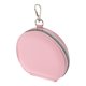 thumbnail image 1 of FOMIYES Rosa Con Cremallera Circular Estilo Moderno Para Organizar Monedas Llaves Y Tarjetas Pequeñas, 1 of 6