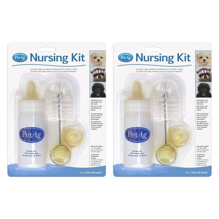 PetAg Nursing Kit for Puppy Kitten Small Animals 4 oz.