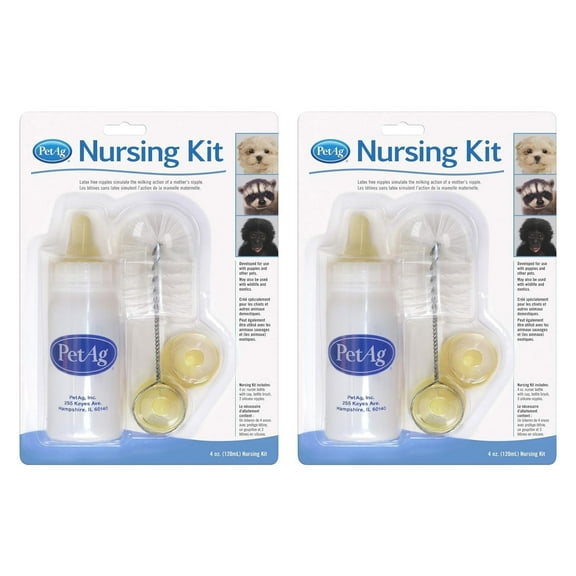PetAg Nursing Kit for Puppy Kitten Small Animals 4 oz.