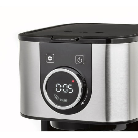 Caso Design - Hot Brew 10 cup Coffee Maker - Stainless Steel