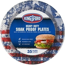 Kingsford Heavy Duty 10 In. Round Paper Plate - Disposable - 35 Count